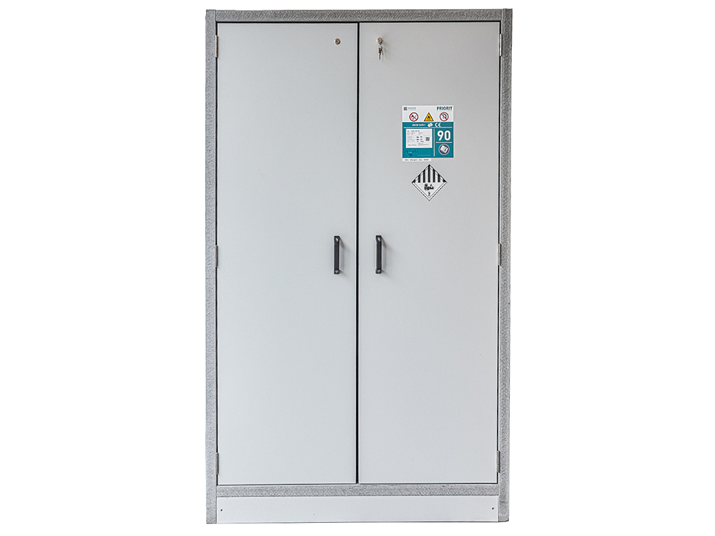 Ремаркетиран PRIORIT PRIOCAB Typ90 LI-ION пожаробезопасен шкаф - в отлично състояние