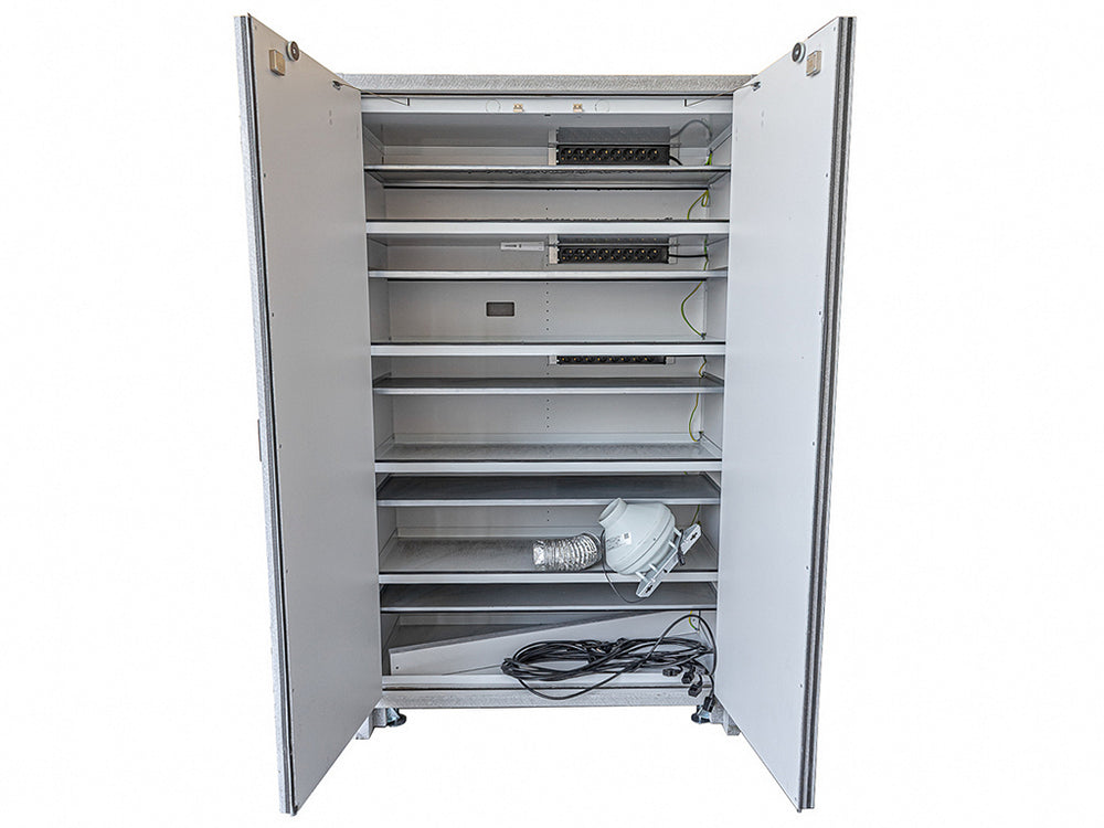 Ремаркетиран PRIORIT PRIOCAB Typ90 LI-ION пожаробезопасен шкаф - в отлично състояние