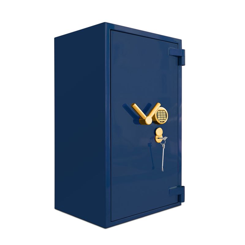 Луксозен сейф Fort M 99 EL GOLD Син