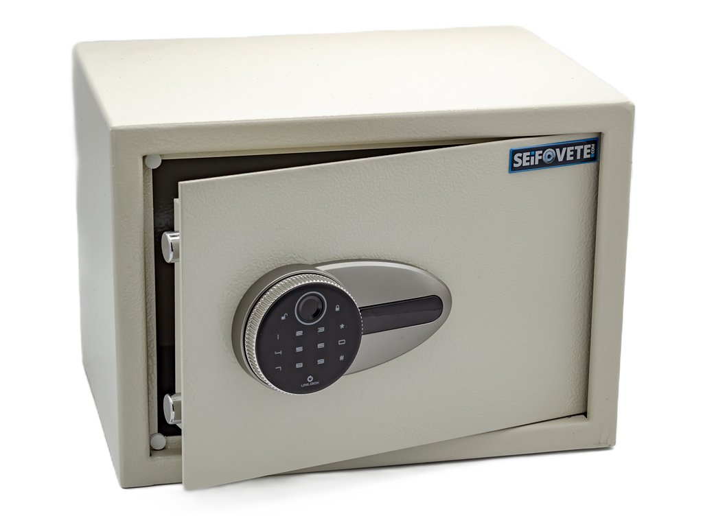 Метален офис сейф с ел. заключване и пръстов отпечатък S25FD